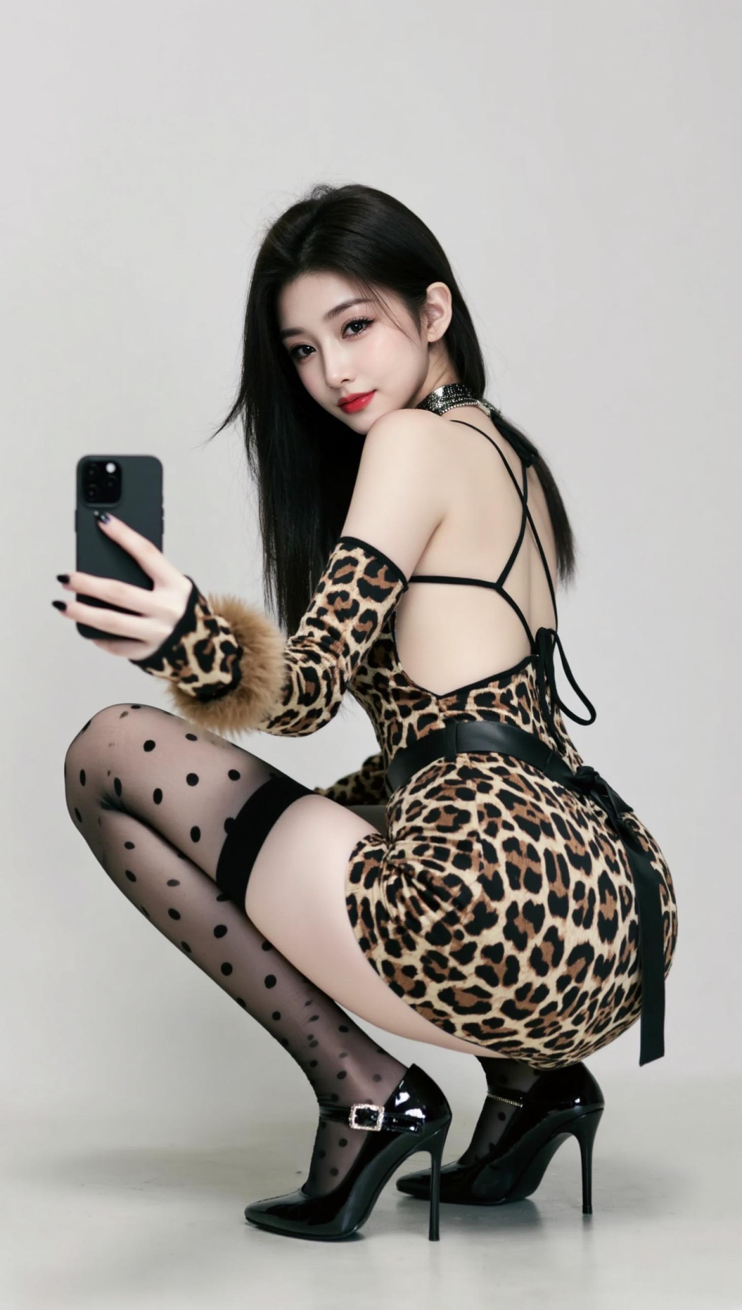 AI豹纹自拍 随变ai随便玩