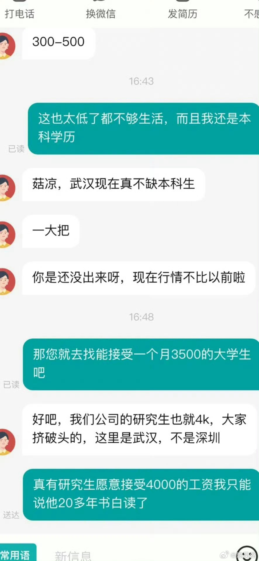 武汉就业现状 ​​​