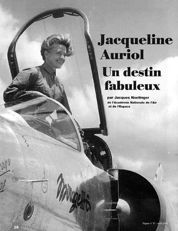历史上的今天：1959年6月22日。法国飞行员杰奎琳·奥丽奥尔（Jacqueli