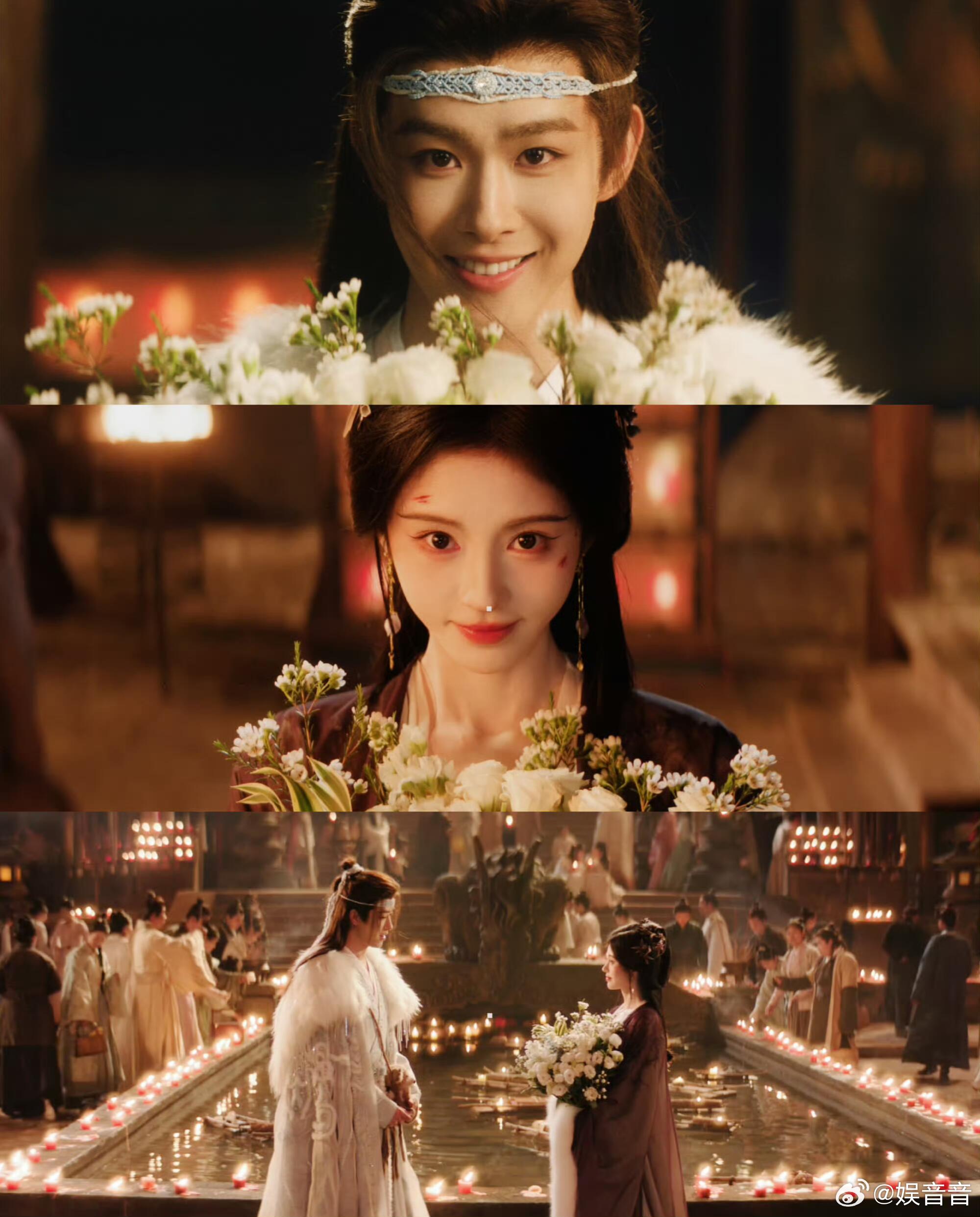 世界寄露捧花名场面 没有华丽的言语，只有真诚的奔赴，寄灵捧花的模样，把暗恋的心动