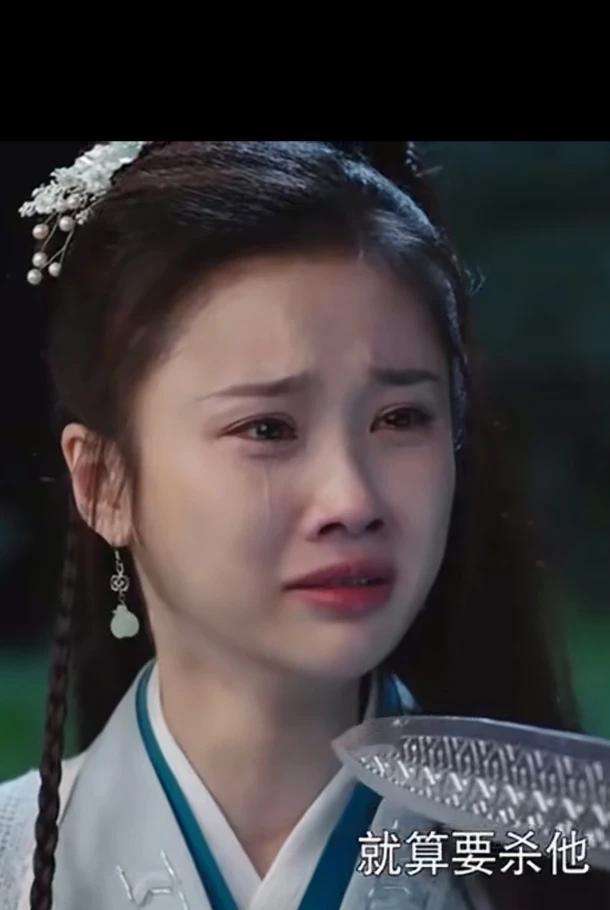 容婳这个角色内心戏很多，此时的她明白一切都是这个心狠手辣的父亲设的局，她懊悔和林