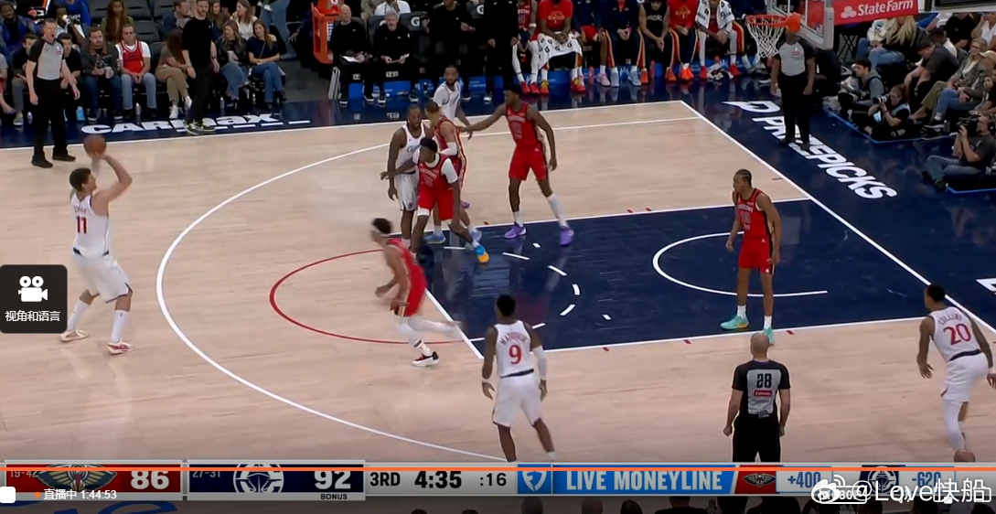 今天是洛神，在伦纳德被包夹时，各种开炮！！！！！！篮球年末狂欢季