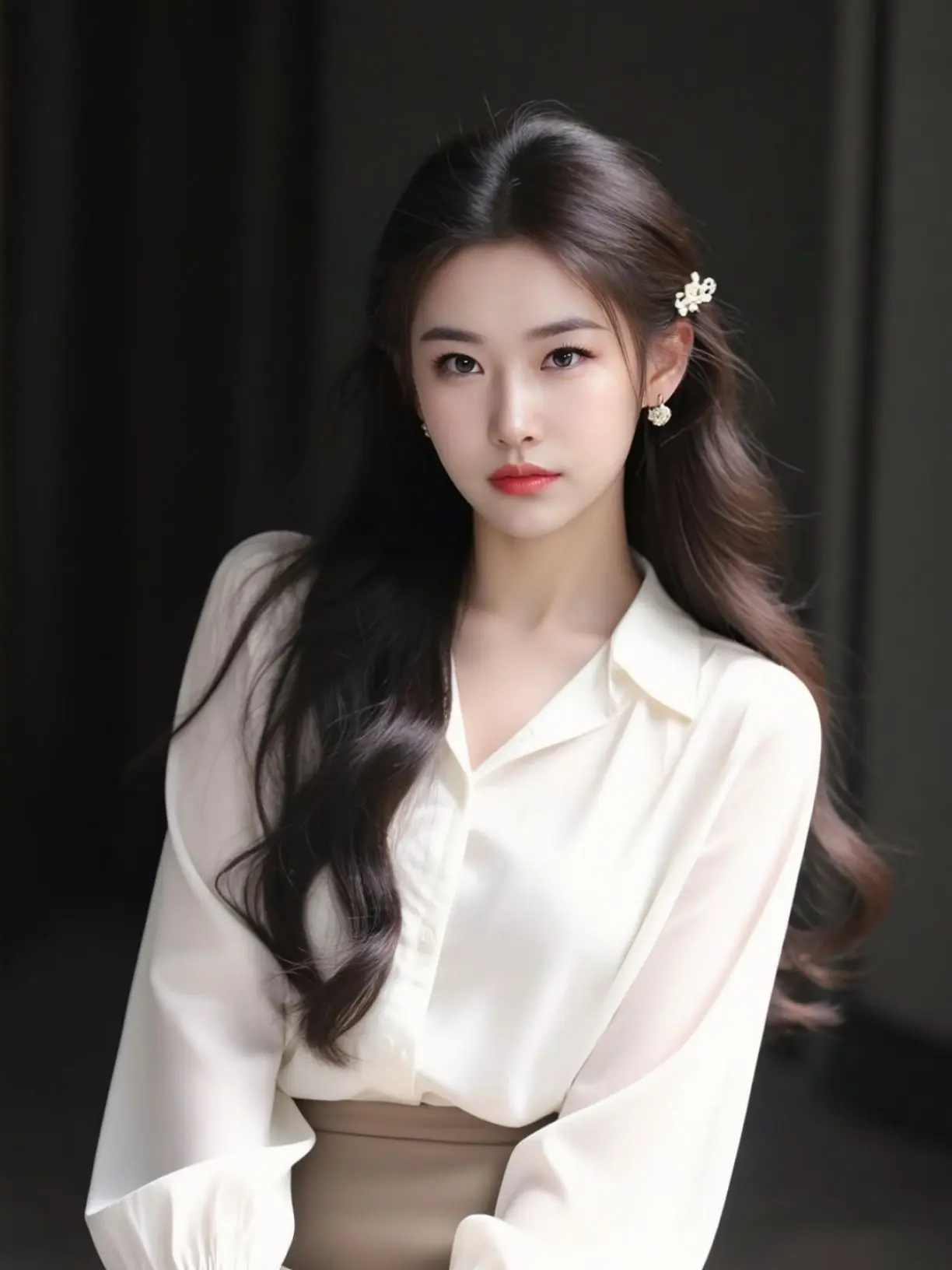 AI柔光大头照 ai创作