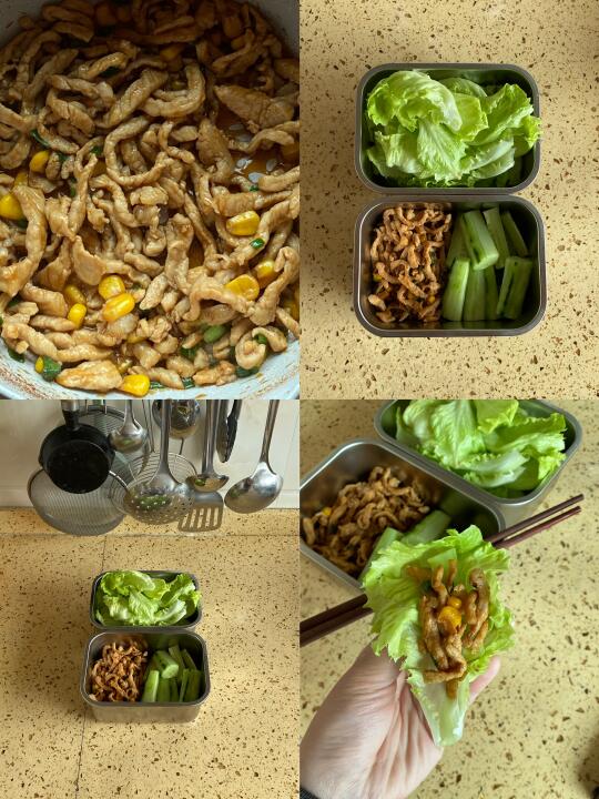 低脂版京酱肉丝｜掉秤五斤减脂餐🥬