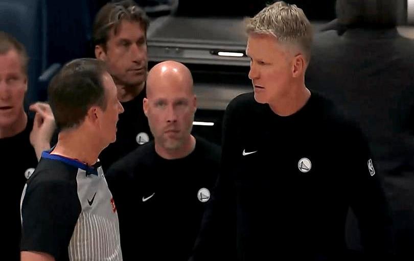 一场原本激烈的比赛，因为一个30秒的迟到事件，被罢了个彻底。

勇士队在对阵雷霆