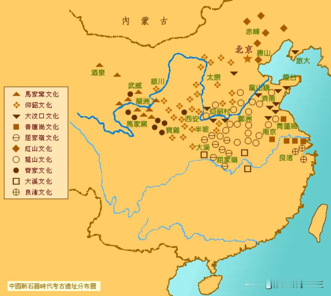 文明在哪里孕育发展的，这张图很明显了吧
青莲岗文化和良渚文化都发生在公元前400