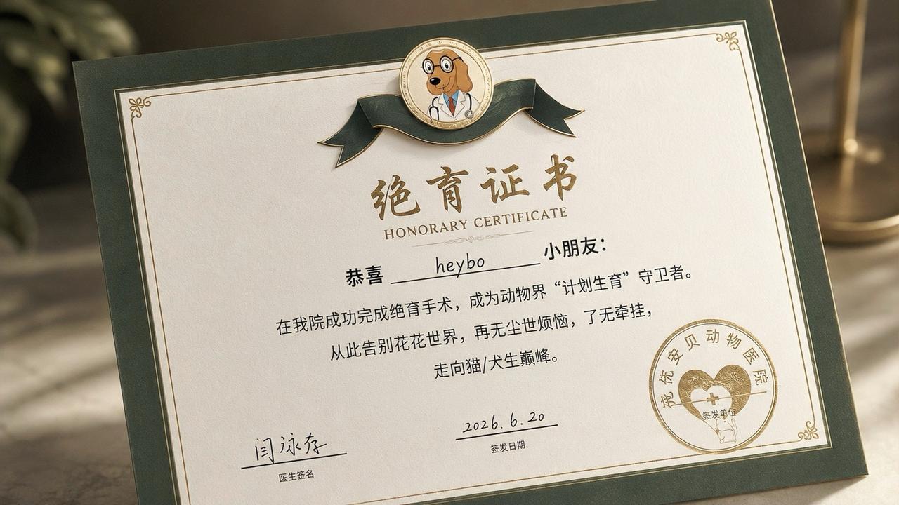 这个证书，含金量很高吧？哈哈！
This certificate must be