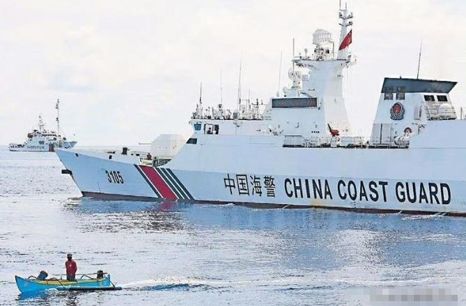 [微风]日前，东海对峙中，台湾商船不理台湾“海巡署”阻挠，向我方海警船进行报备！