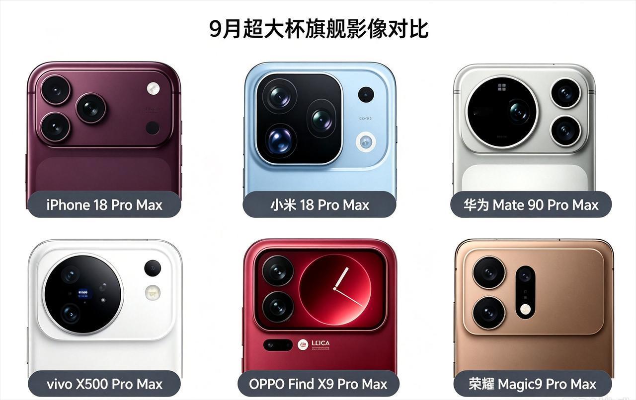 好家伙，全员 Pro Max，苹果：冲我来的是吧😂

9 月数码圈直接上演旗舰