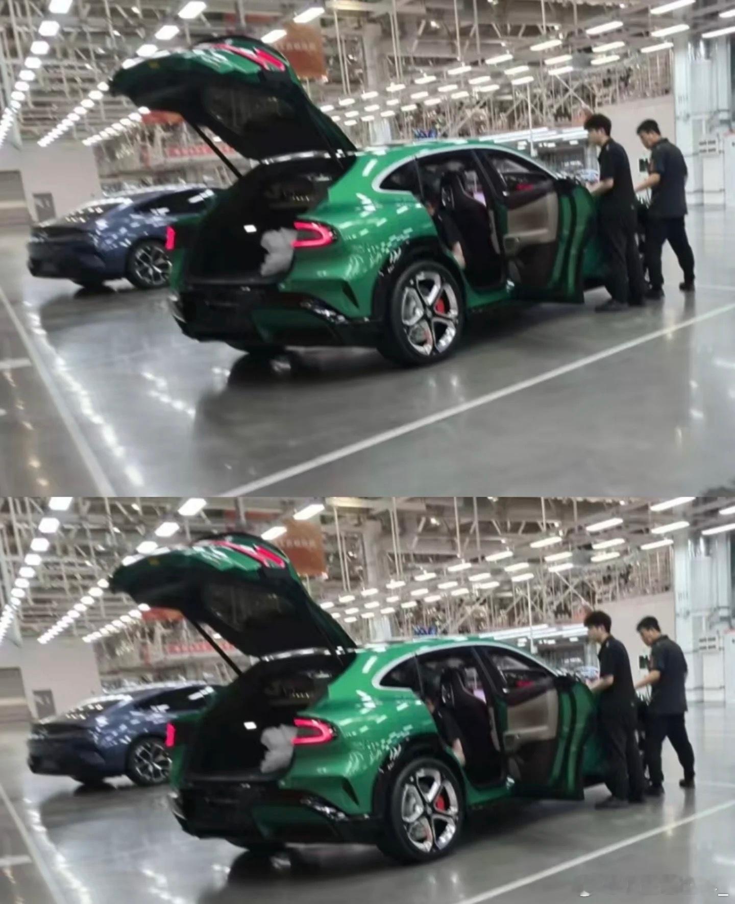 这图谁拍的！？太能抢跑了！小米YU7 ​​​