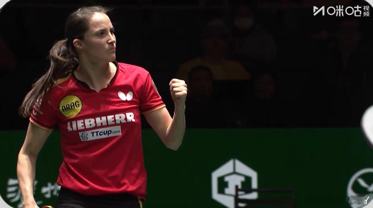 2025混合团体世界杯半决赛德国1-5日本温特1-2张本美和（9-11 10-1