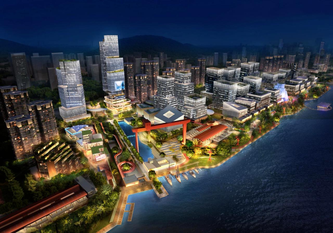 黄埔鱼珠港饼图来了！