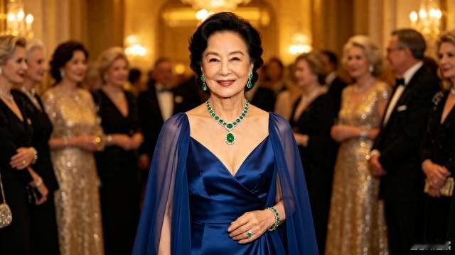 60岁刘嘉玲晚宴生图刷屏！红毯惊艳私下素颜遭嘲讽