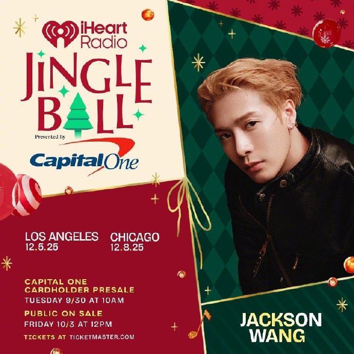 王嘉尔国际音乐版图再加一 当王嘉尔事业粉太爽了！官宣登美国JingleBall音