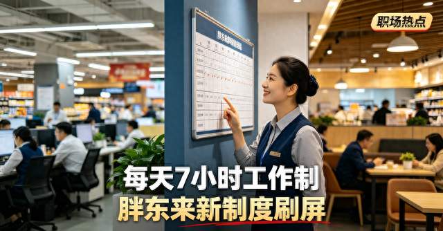 每天仅上班7小时！胖东来官宣新制度，打工人看完羡慕了