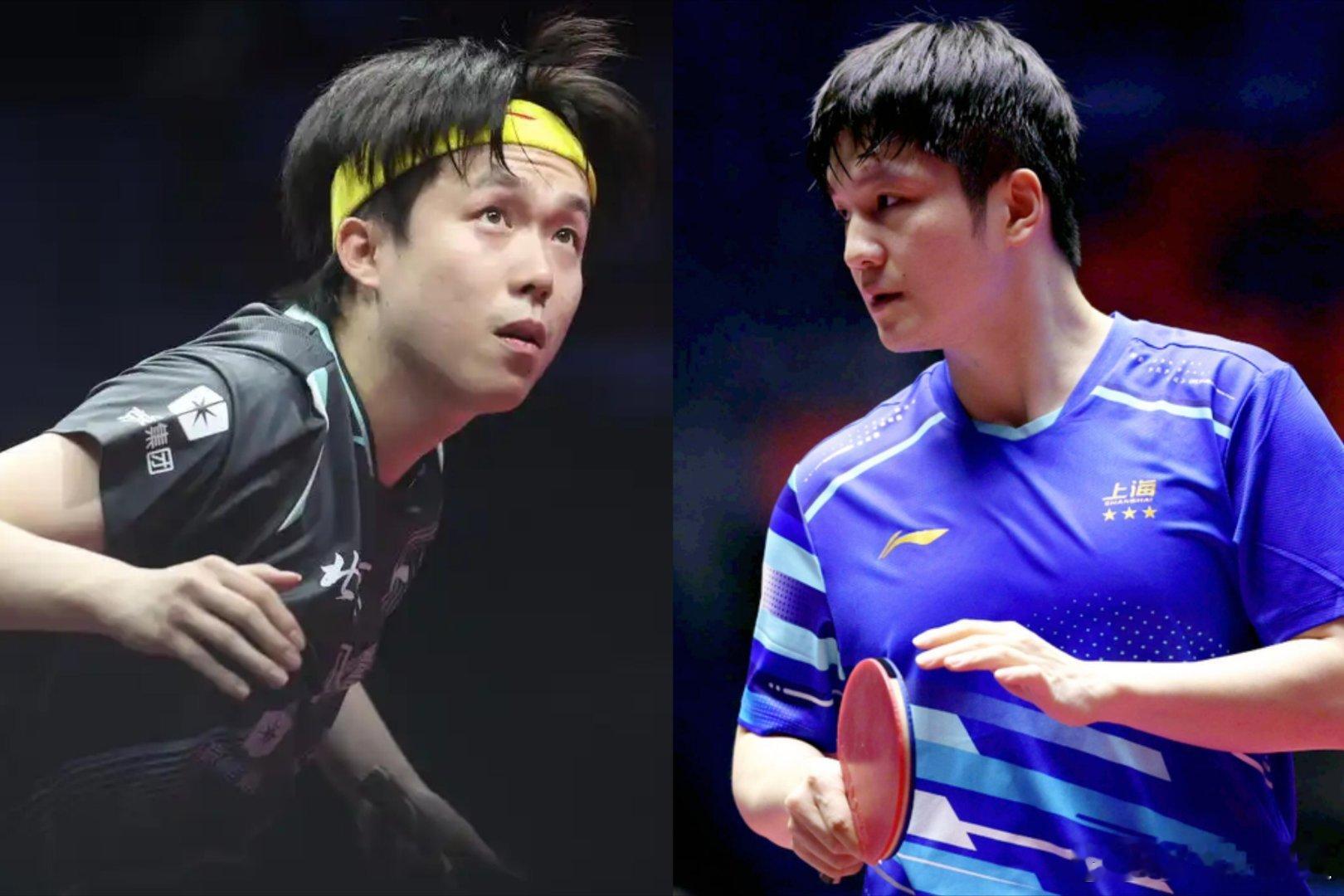 2025年全运会乒乓球成年组男女单打四强对阵出炉，具体如下：男单 11月15日1