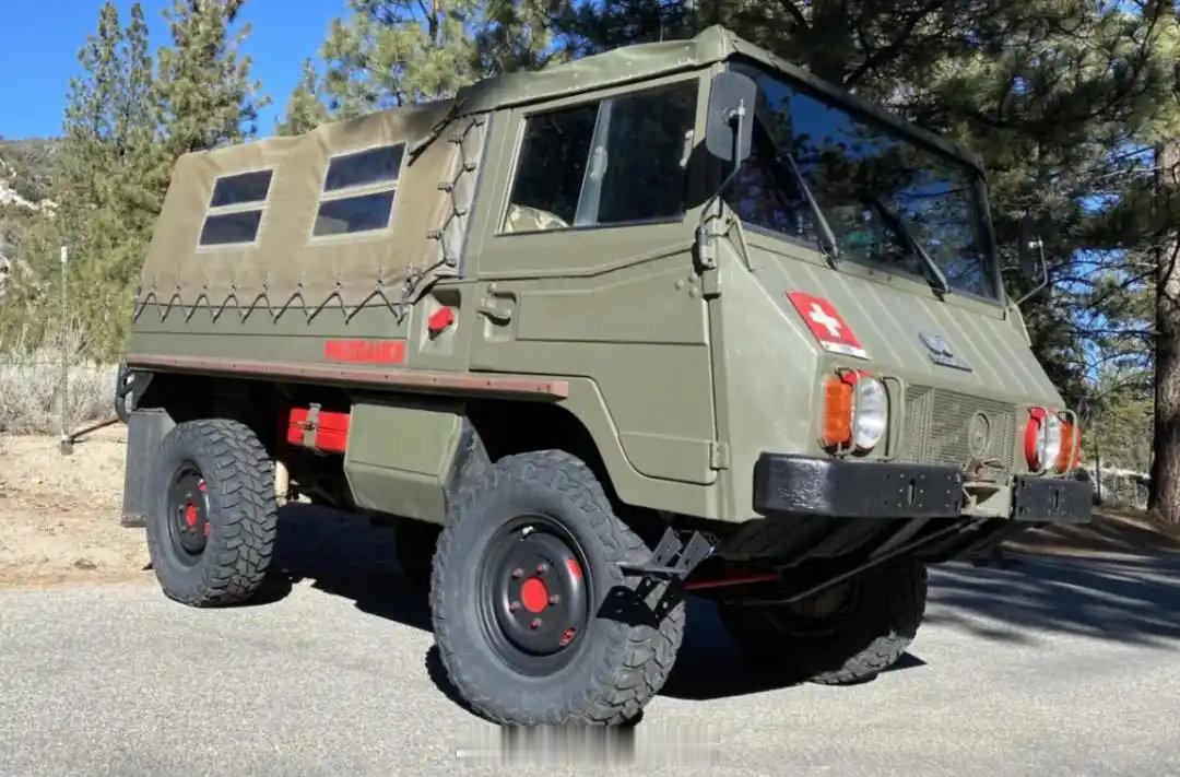 经典老车 1971 Pinzgauer 710｜冷战时期经典全地形载具｜平茨高尔
