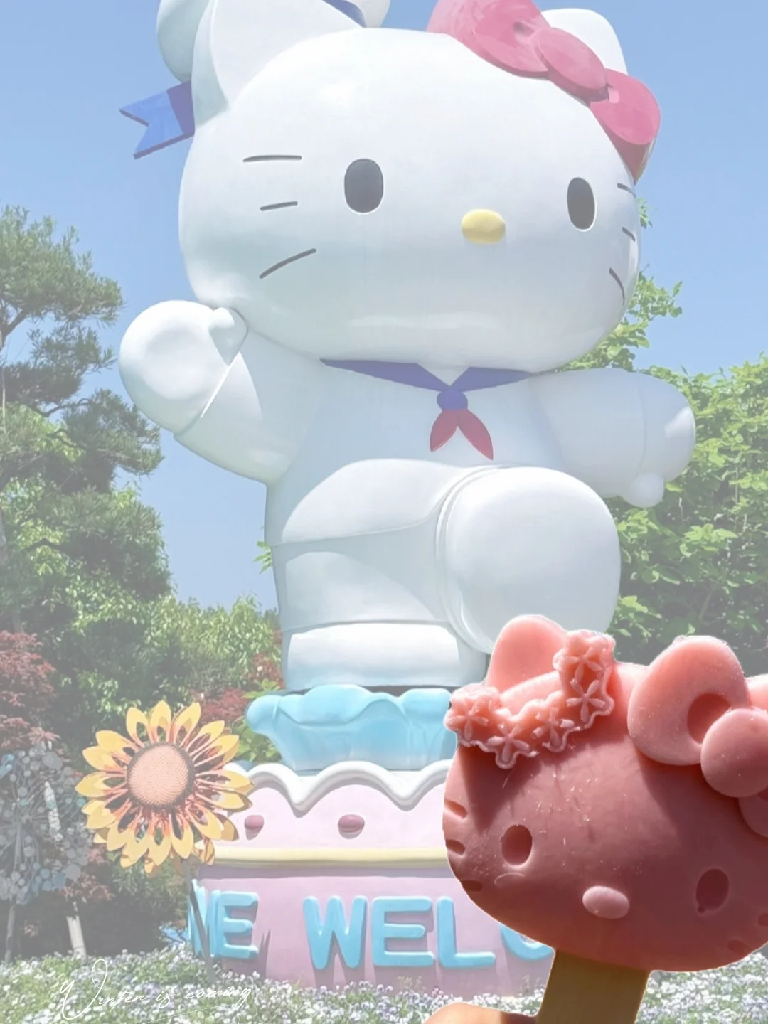 沉浸式吃Kitty冰淇淋🍦
