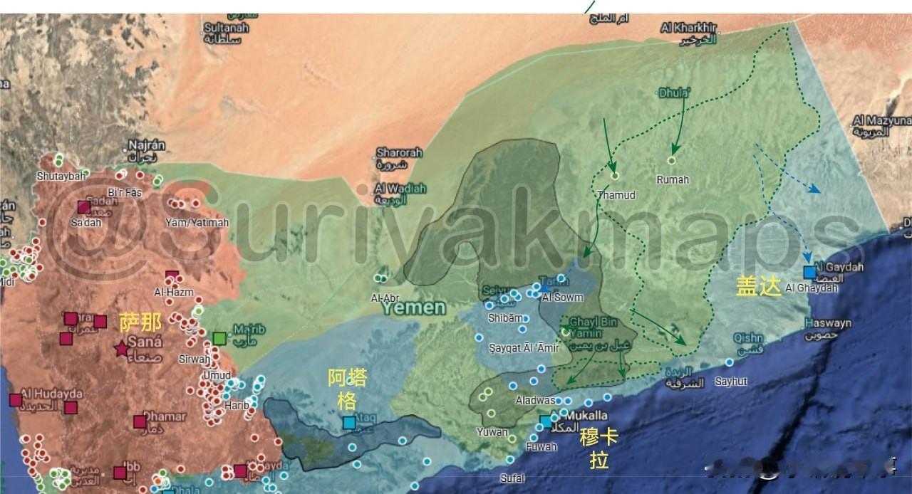 无人在意的角落——插播也门战报：

沙特因担心也门“南方过渡委员会”武装逼近其南