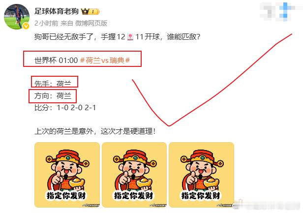 荷兰vs瑞典 4比1兄弟们 笔芬是走远了，太远了，方向长流了，开球也是毫无问题可