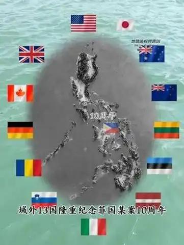 美国牵头的十四国（美国、英国、德国、澳大利亚、加拿大、日本、菲律宾、新西兰、意大