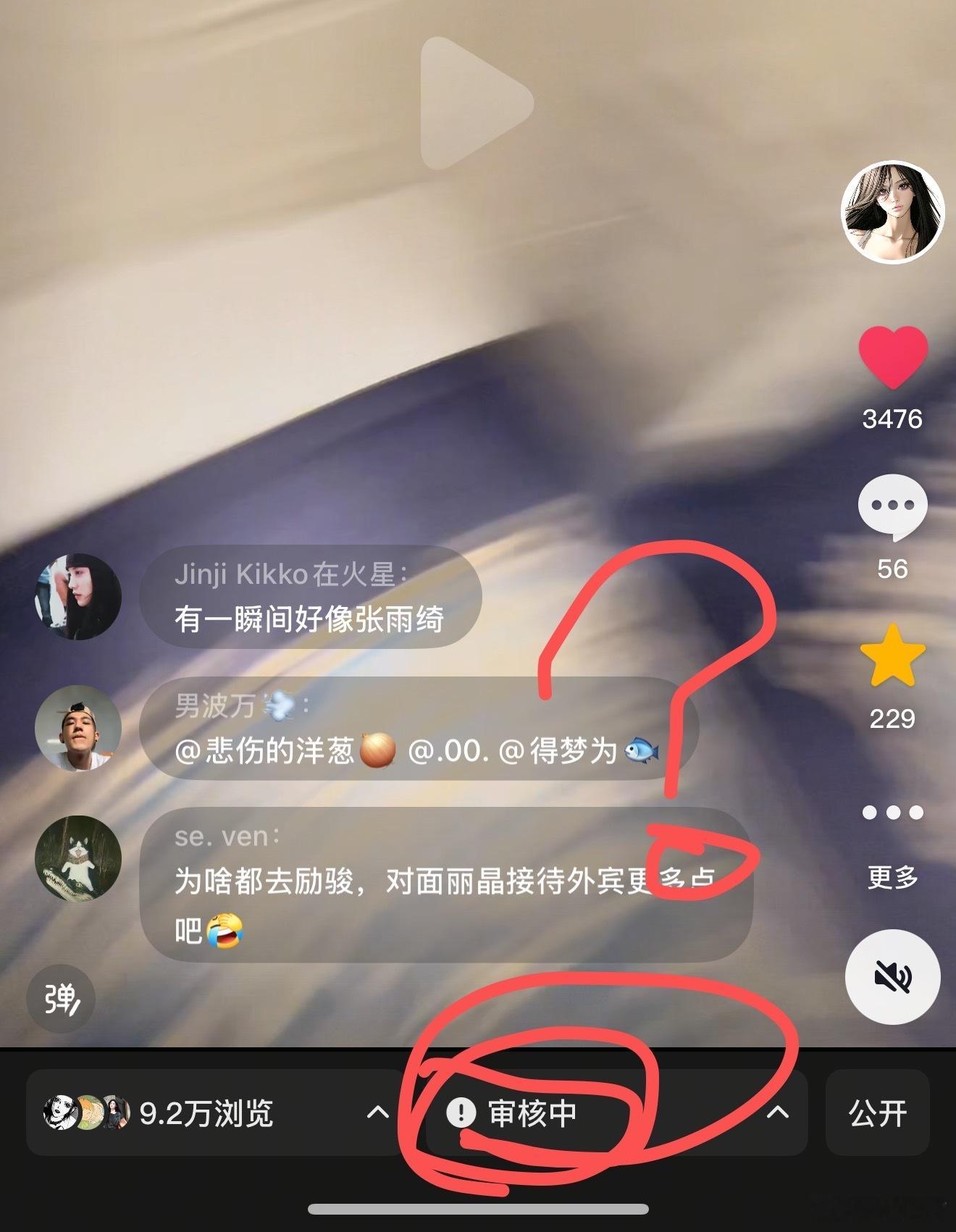 只要一有流量必定要审核我…… ​​​
