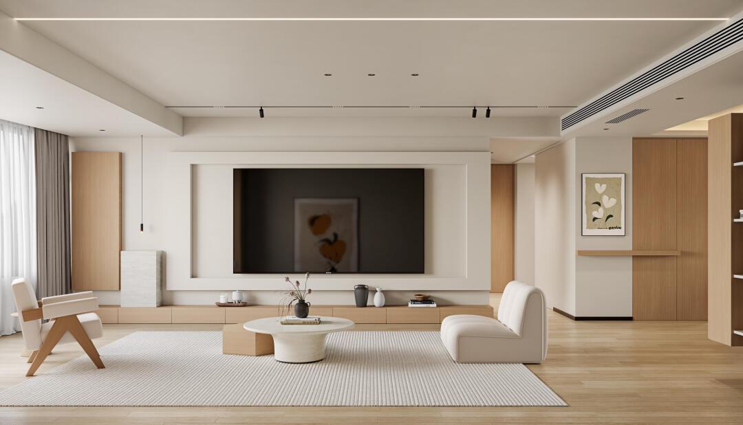 以简为形，以木为暖，现代生活的理想模样。中式原木家装 木色美学 木质风美学 自然