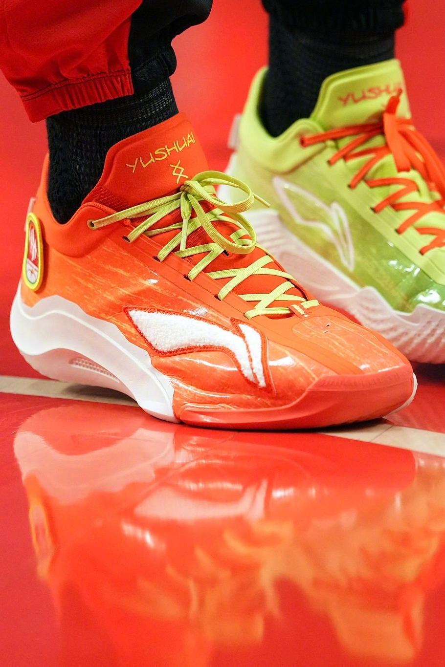 NBA鞋视角 LI-NING YUSHUAI XX「圣诞节」PE🍎🍏杨瀚森今
