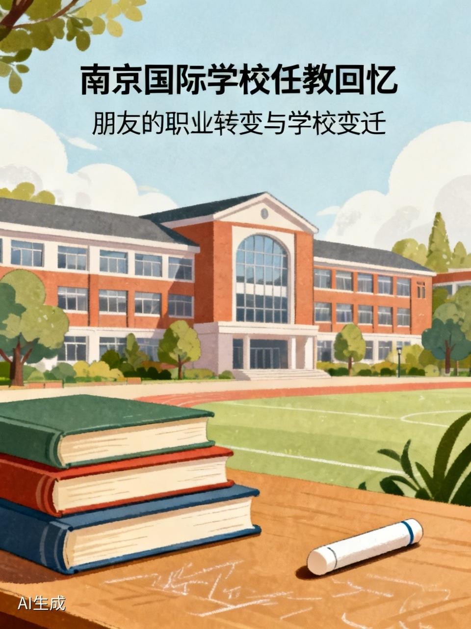 一个在南京某个国际学校任教的老师，也是多年前的一个朋友，在微信里告诉我，他辞职了
