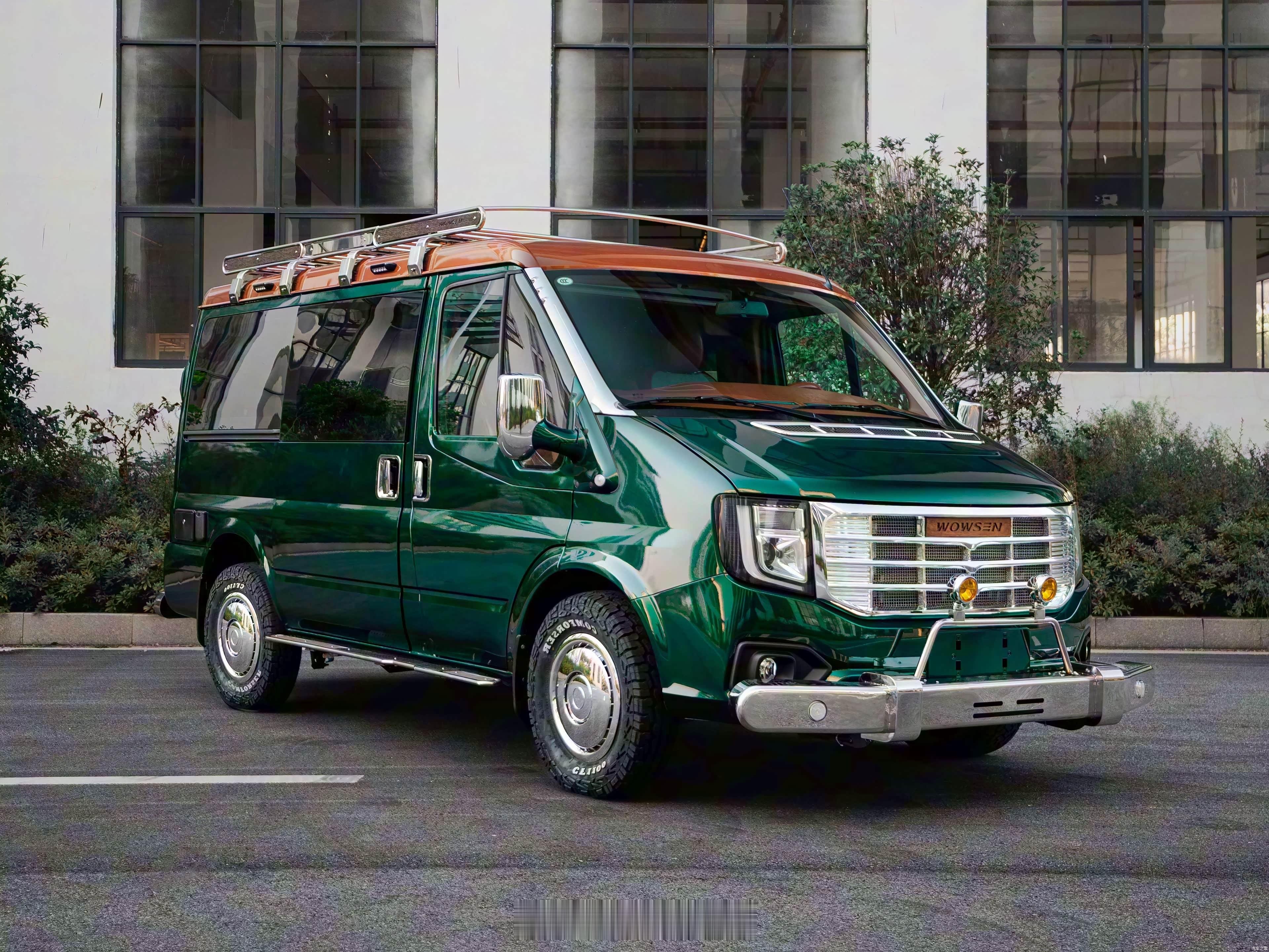 刚发现沃森威尔去年底发了个1917宿营车，你别说，这复古扮相还真有点意思，比很多