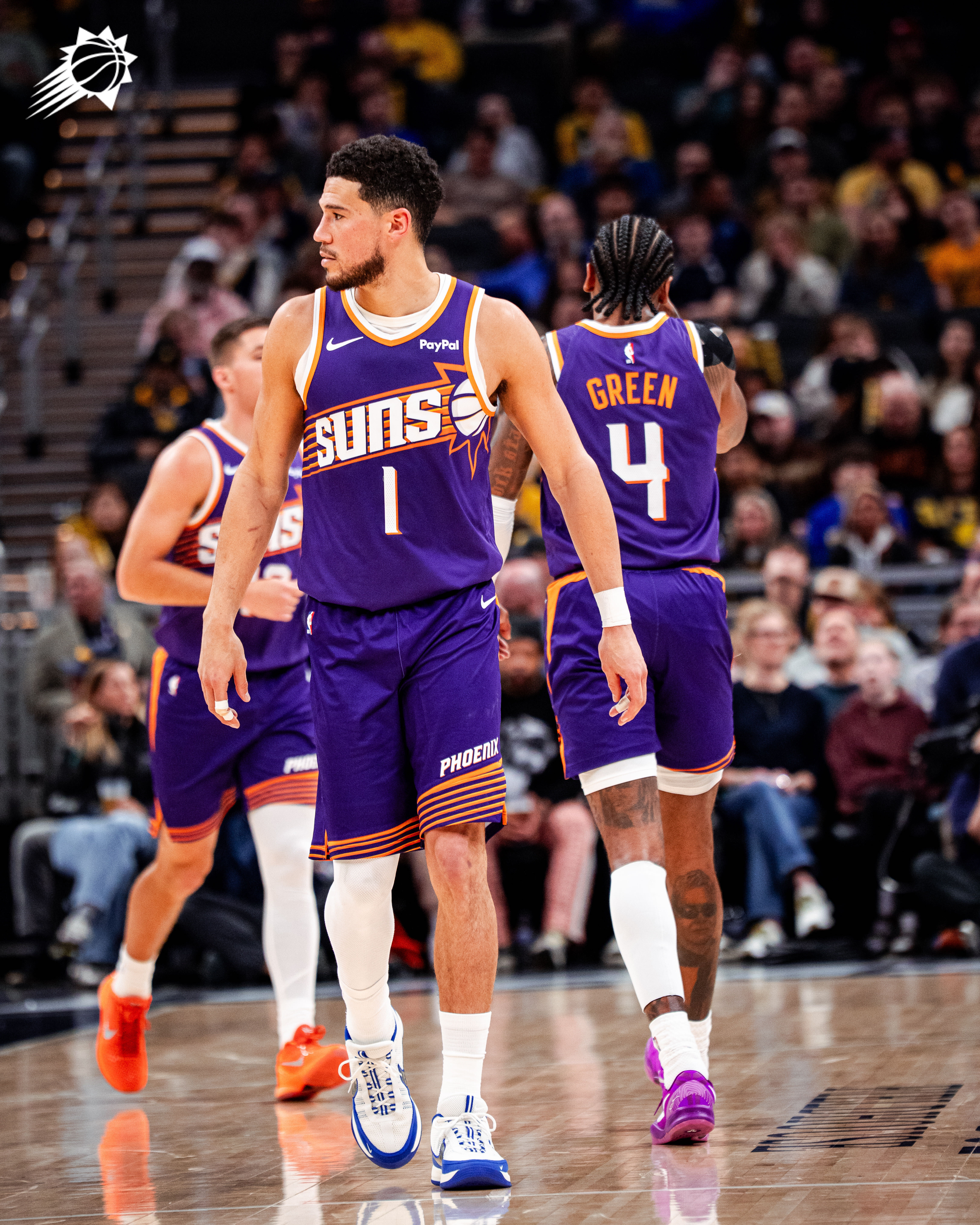 今日双子星一起砍下了7️⃣9️⃣分！！！期待明天的发挥💪菲尼克斯太阳 ｜旭日东