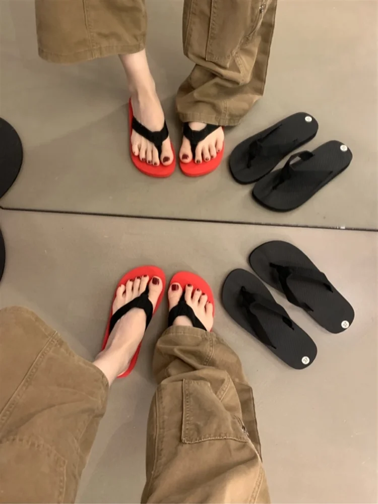 街头风人字拖！暴走不累脚也太舒服了～