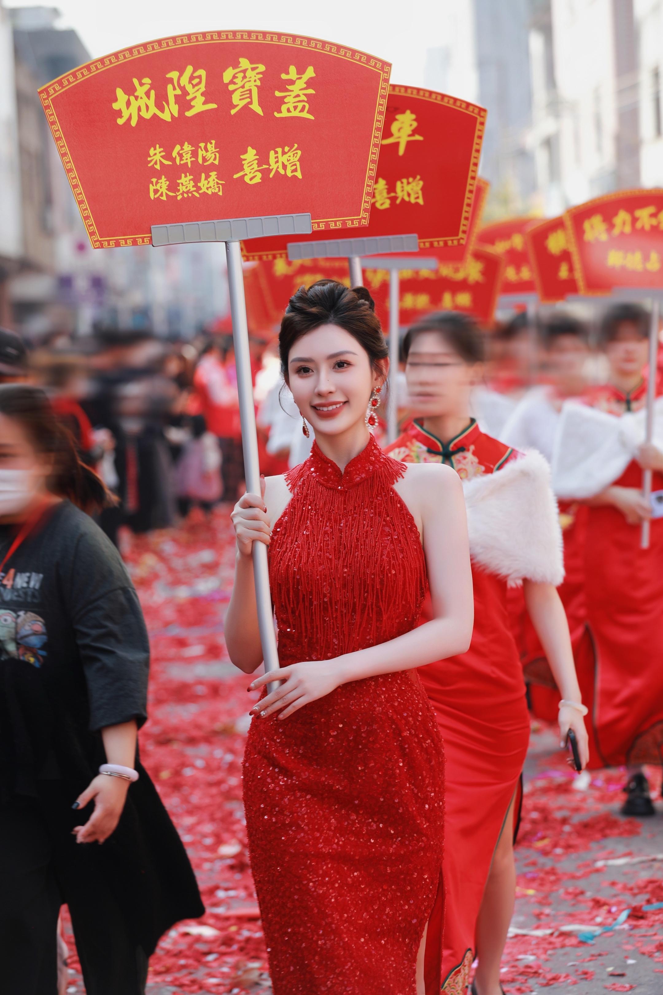 陆丰东海正月十九 城隍姥爷出巡。