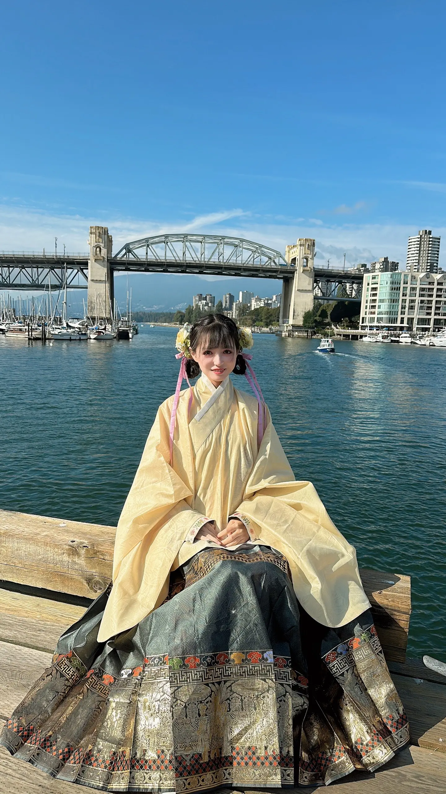 和关注我的姐妹在温哥华见面啦，面基开心！