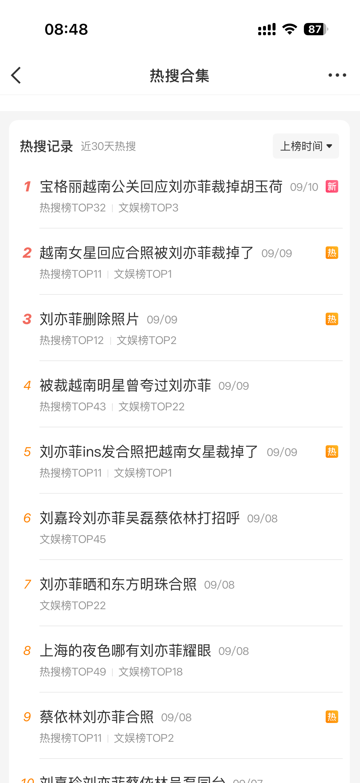 宝格丽越南公关回应刘亦菲裁掉胡玉荷一件事情竟然可以反复上五次热搜……越南女星回应