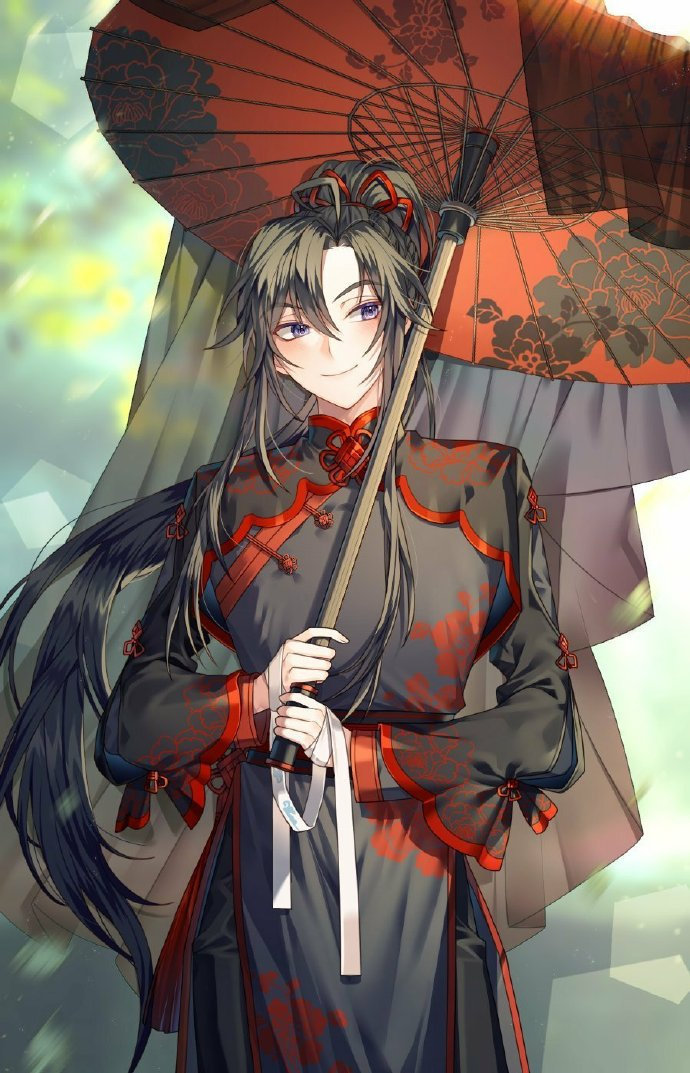 魔道祖师  情侣画面？手中的抹额是定情信物吗[害羞]x：rkswoqddl 