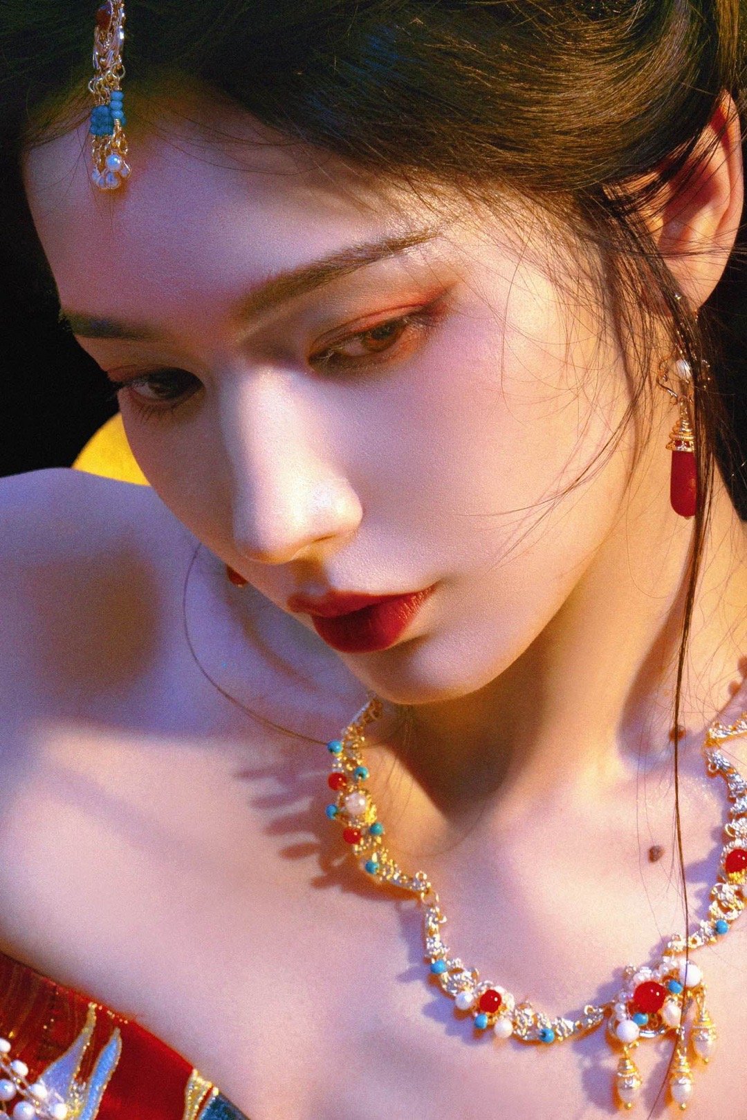 #朱山尽拍的代斯# 赶紧来欣赏一下朱山尽拍的代斯吧！不知道的还以为看到了敦煌神女