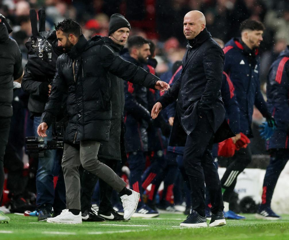 感谢斯洛特！阿莫林47场英超仅1次连胜，利物浦本赛季送温暖曼联官方宣布，阿莫林不