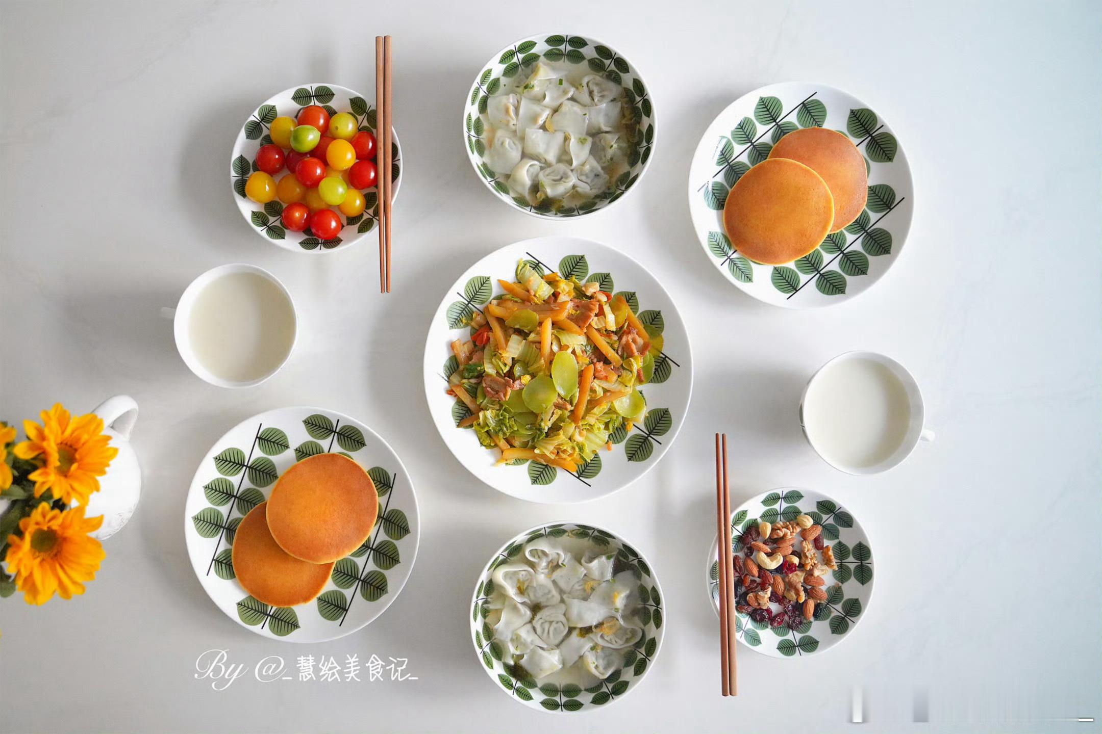 周四早呀同一角度早餐桌🏠好好过大年家乡年味大赏