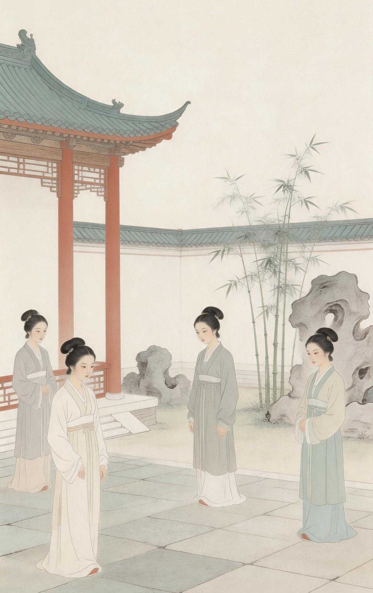 宋朝后宫，流行“争丑固宠”
 
宋朝礼教风气极为严苛，后宫妃嫔从不敢过分美艳张扬