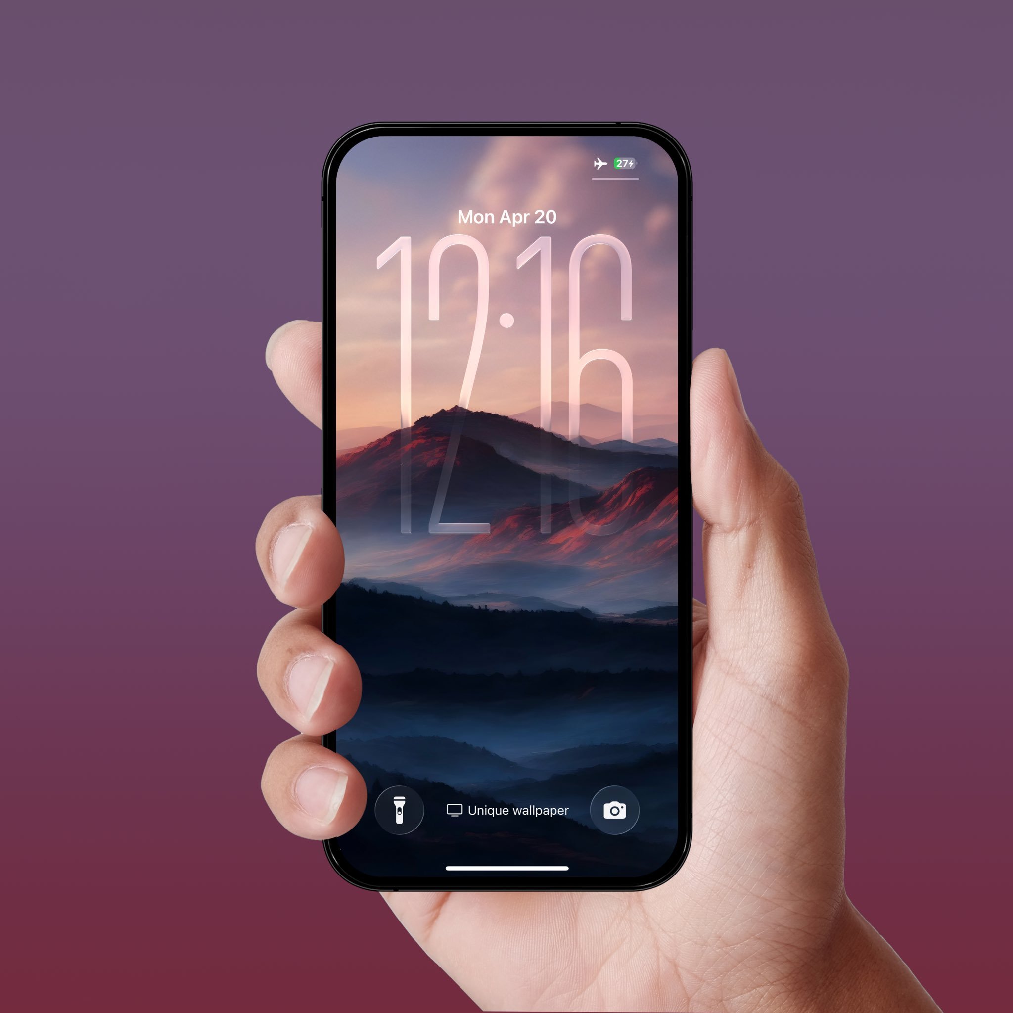 iOS26景深效果壁纸 
