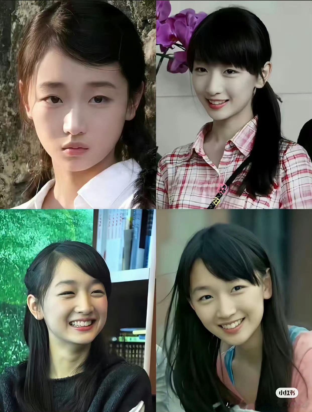 周冬雨 我就是一般人的长相感觉之前周冬雨还是挺好看的非常的清纯但是不知道从哪一步