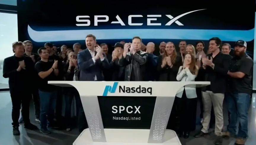 SpaceX正式上市人类历史上首位万亿美元富豪诞生！ 