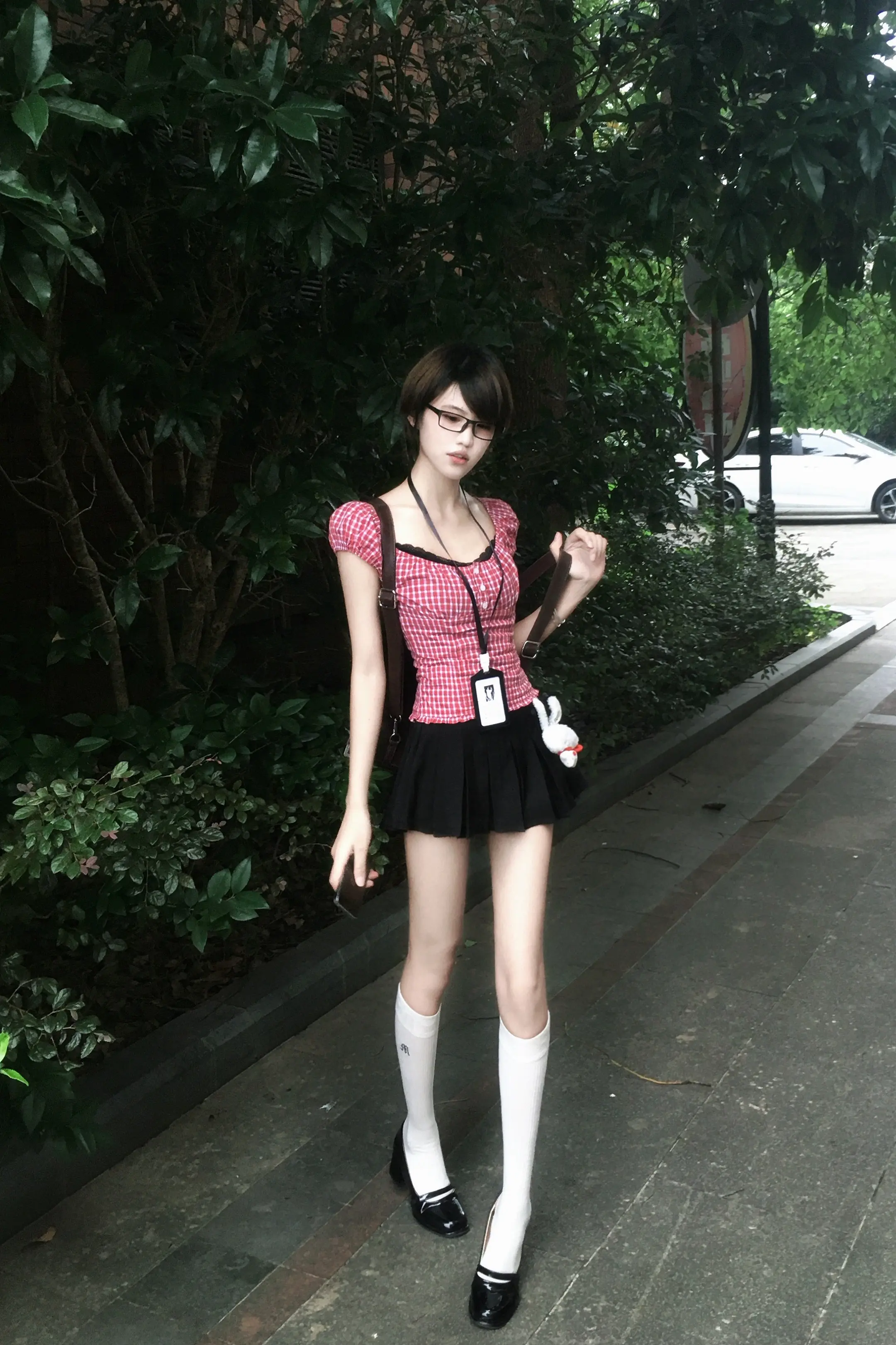 淡淡的日系。