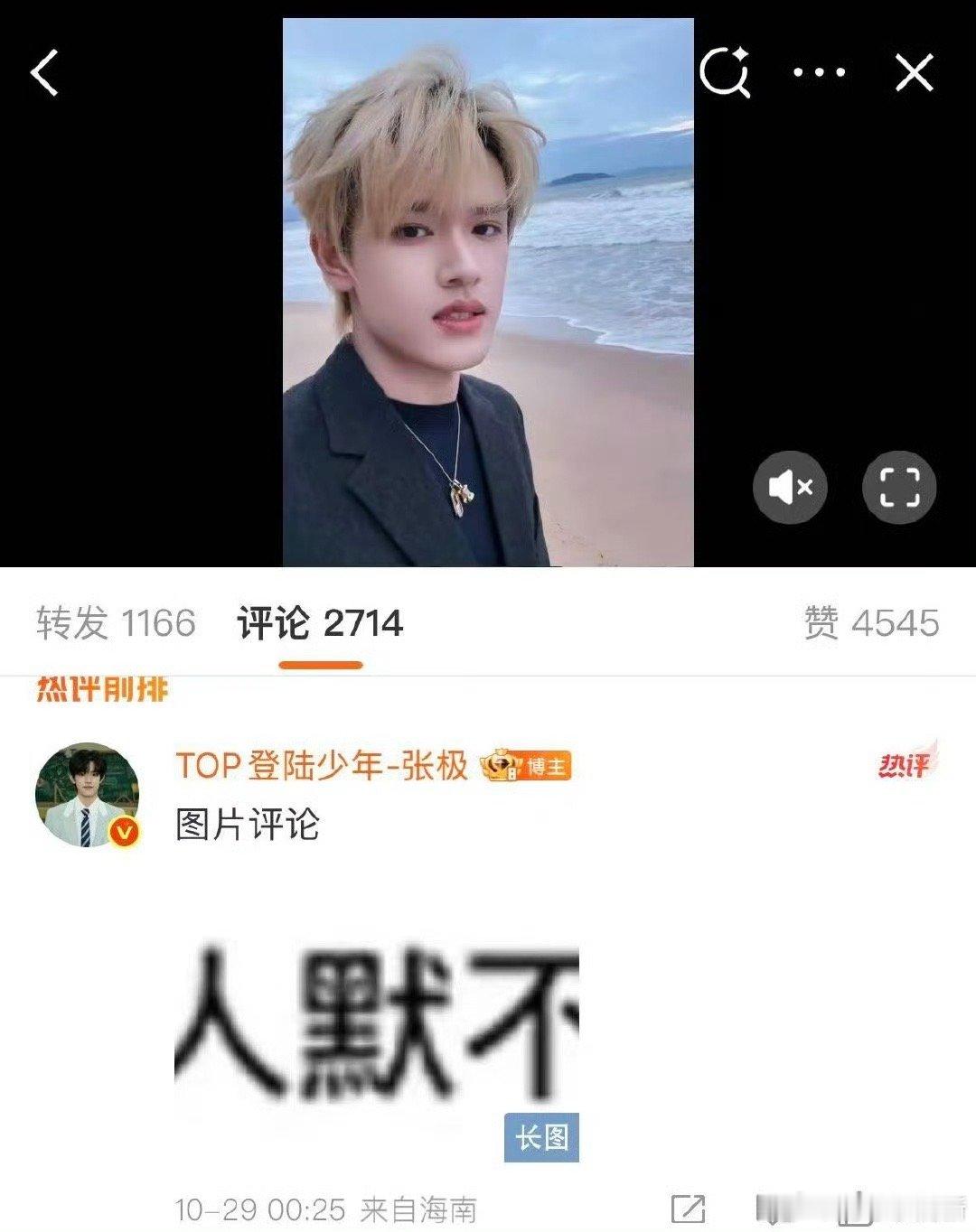 张极自评帅的人默不作声 张极的自评太戳粉丝！“帅的人默不作声”超低调，金发黑西装