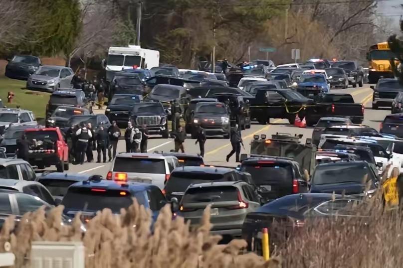 中东战火蔓延到了美国，犹太教堂遭汽车冲撞袭击！事发原因竟然是嫌犯老家遭到以色列空