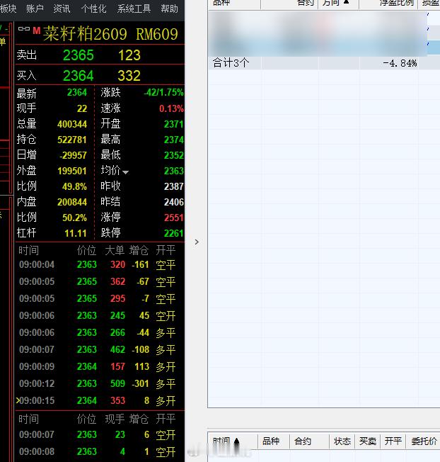 今日成交，数据说明一切！臣服个人部分商品实盘账户，实时盈亏情况真实展示。用战绩说