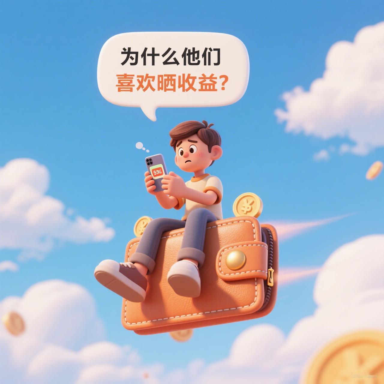 发现没？头条上喜欢“晒收益”就两类人！要么“日进斗金”高得离谱，要么“仨瓜俩枣”