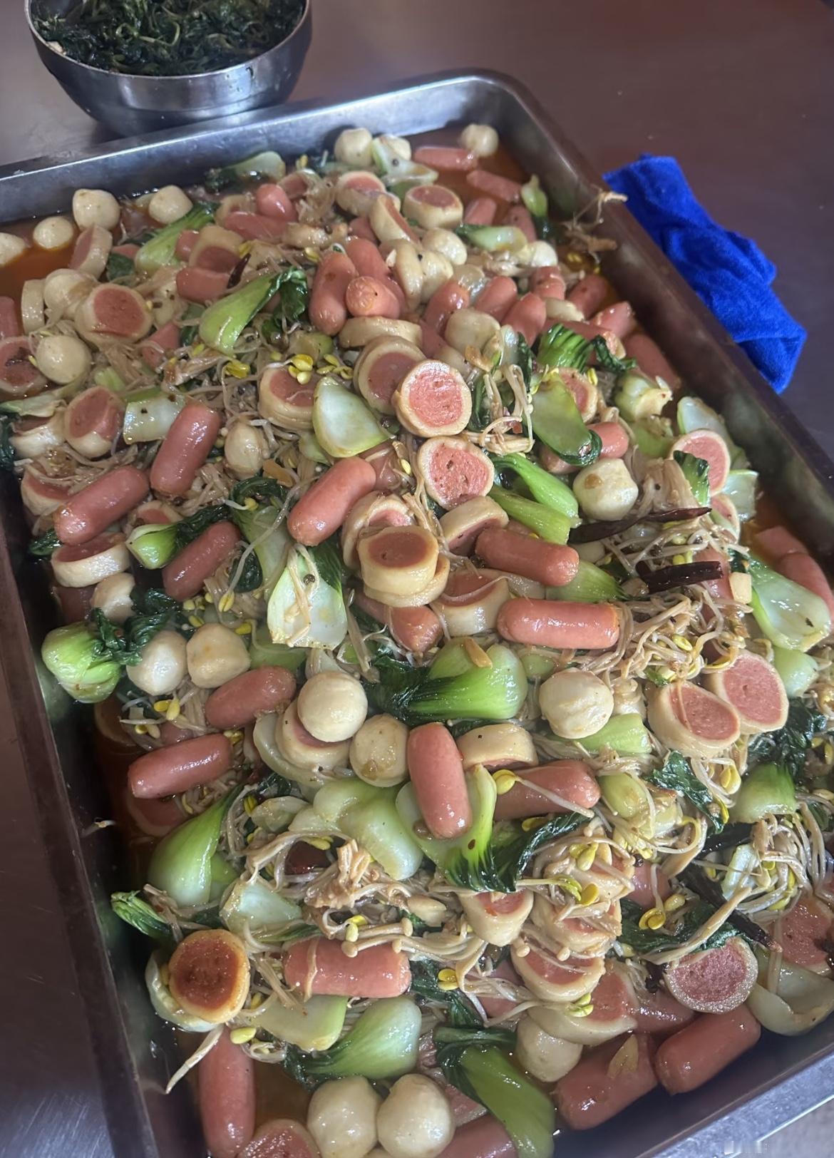 工地的伙食，简直人间美味啊