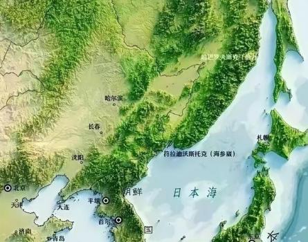 一旦中国决定动手教训日本，战机、导弹从东北方向，需要经过朝鲜或俄罗斯的防空识别区